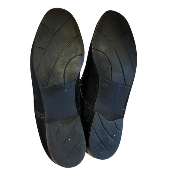 Vintage Outdorables Black Suede Fleece Lined Goth Boho Chukka Ankle Boot Size 8 - Picture 8 of 16